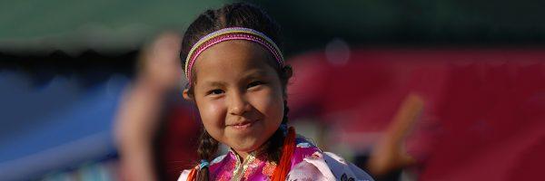A Native American child