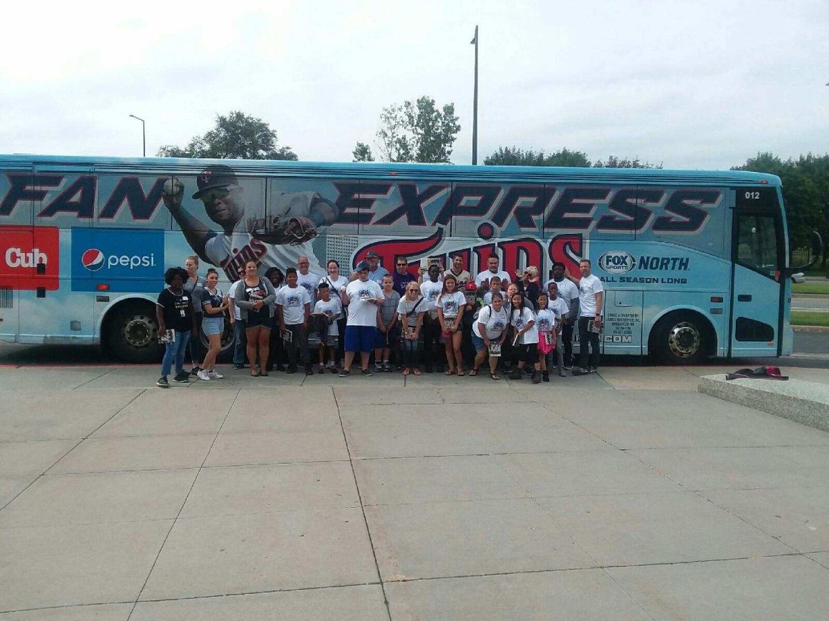 The Players Trust treated 50 individuals from Big Brothers Big Sisters to a unique day of baseball in the Twin Cities - where they rode in style aboard the Fox Sports North Fan Express Bus
