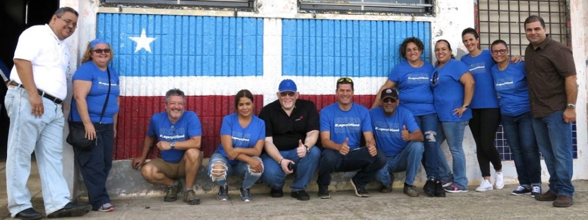 Dell team members organized donations of food, supplies and technology aid across 11 Dell sites in Puerto Rico post Hurricane Maria. They collectively raised more than $90,000 and 11 pallets of goods, including 250 donated solar kits. More than 3,500 Dell team members volunteered over 23,000 hours for disaster relief efforts in FY18, taking the initiative to do some truly extraordinary things along the way.