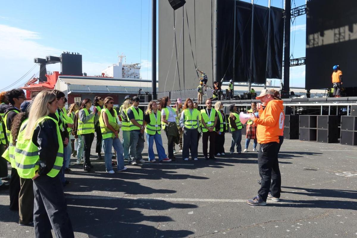 Participants were given an exclusive behind-the-scenes look at one of San Francisco’s most dynamic music festivals. 