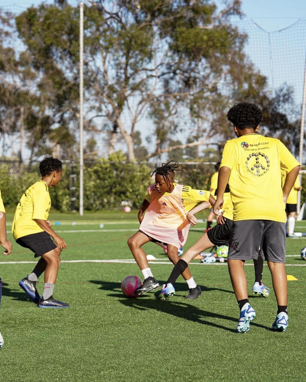 The clinics aimed to offer youth with access to positive, inclusive opportunities both on and off the field.