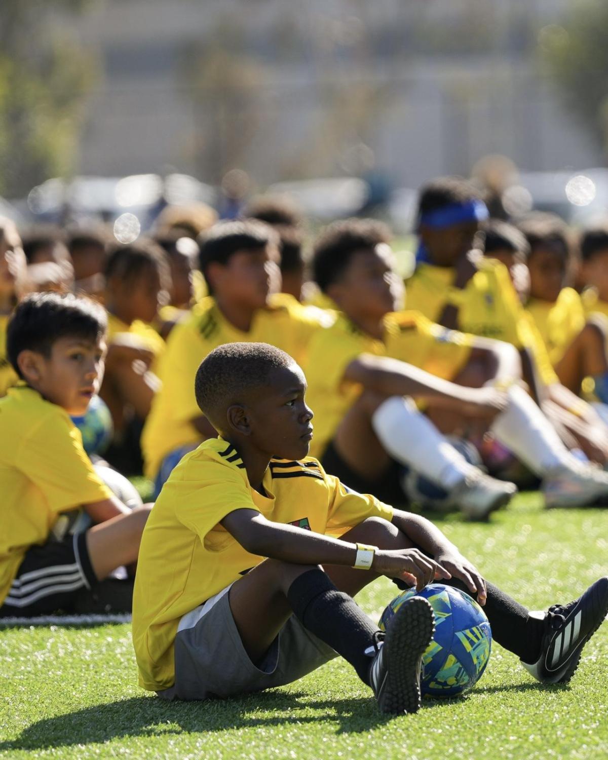 The free clinics welcomed more than 160 young athletes from across Southern California.