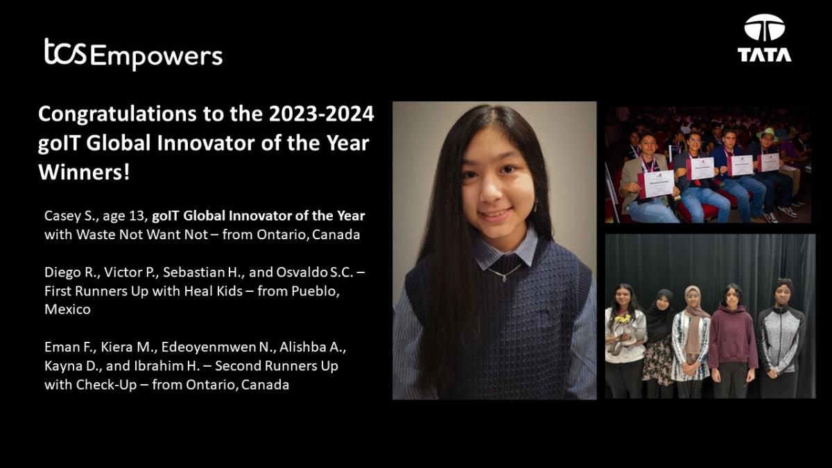 Congratulations to the 2023-2024 goIT Global Innovator of the Year Winners
