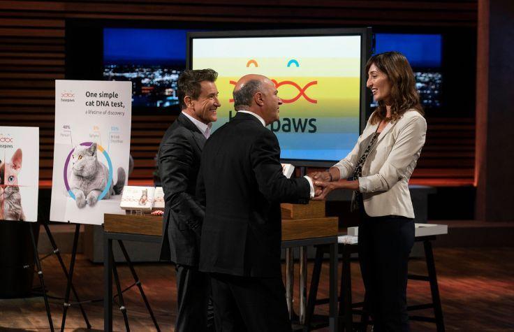 Anna Skaya appearing on Shark Tank with Kevin O'Leary
