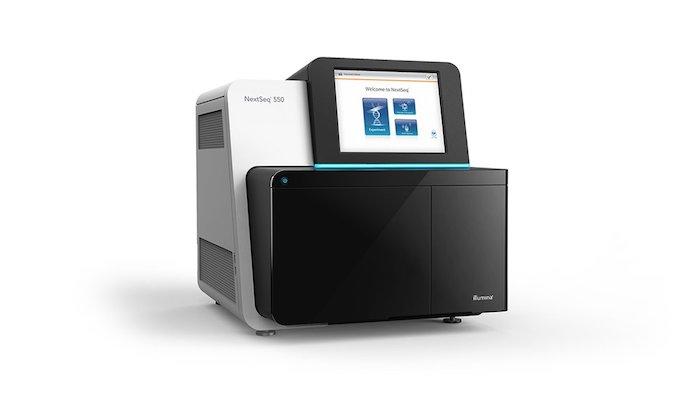 Illumina NextSeq 550 genetic sequencer.