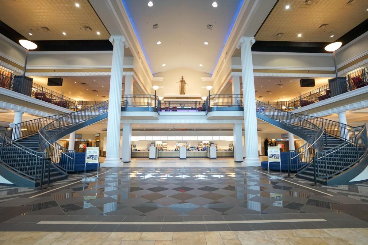 Lobby of Palladium movie theater