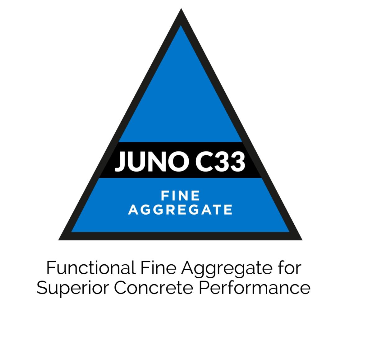 Juno C33 Fine Aggregate logo
