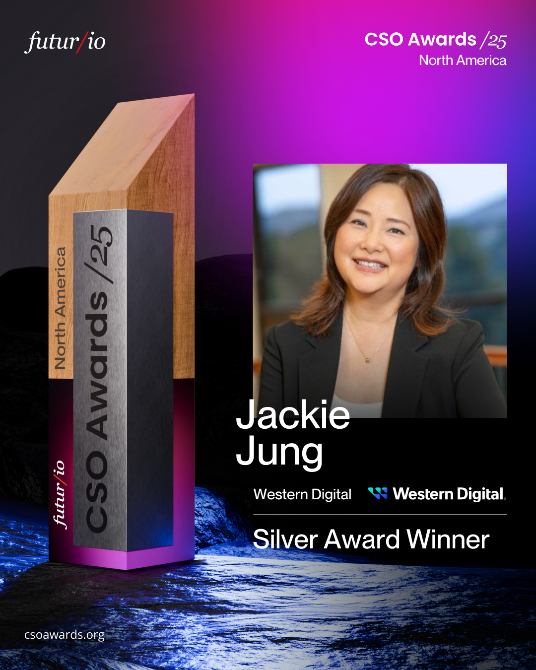 Jackie Jung, Western Digital (Silver Awards Winner)