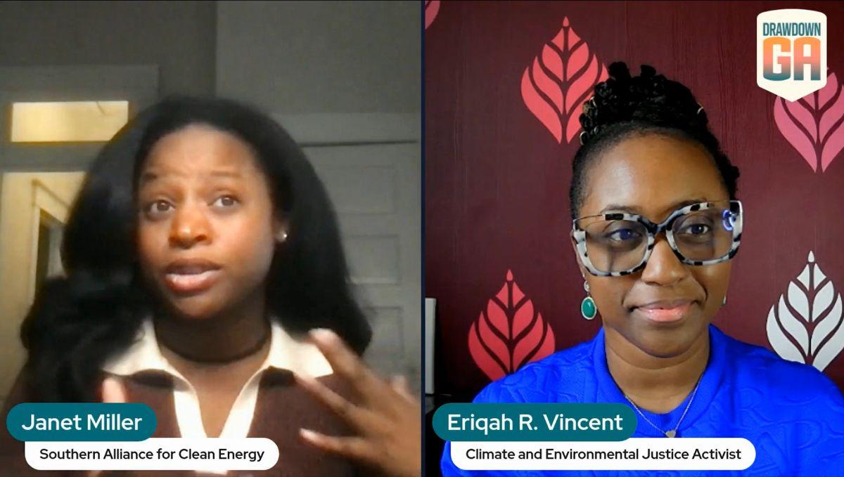 Janet Miller and Eriqah Vincent discuss electric vehicles and equity Janet Miller and Eriqah Vincent discuss electric vehicles and equity