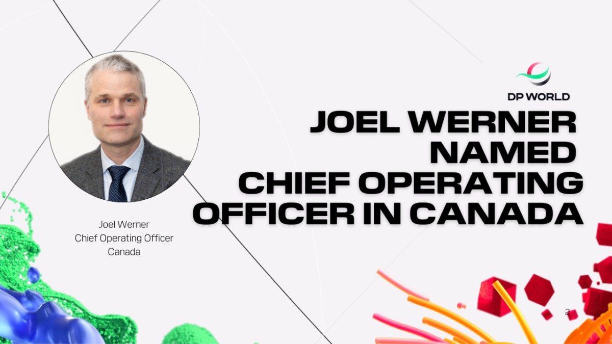 Joel Werner named Chief Operating Officer in Canada