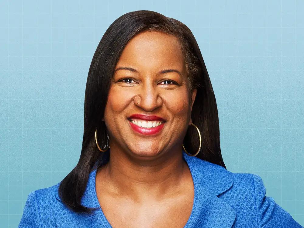 Justina Nixon-Saintil, IBM's chief impact officer. IBM " "