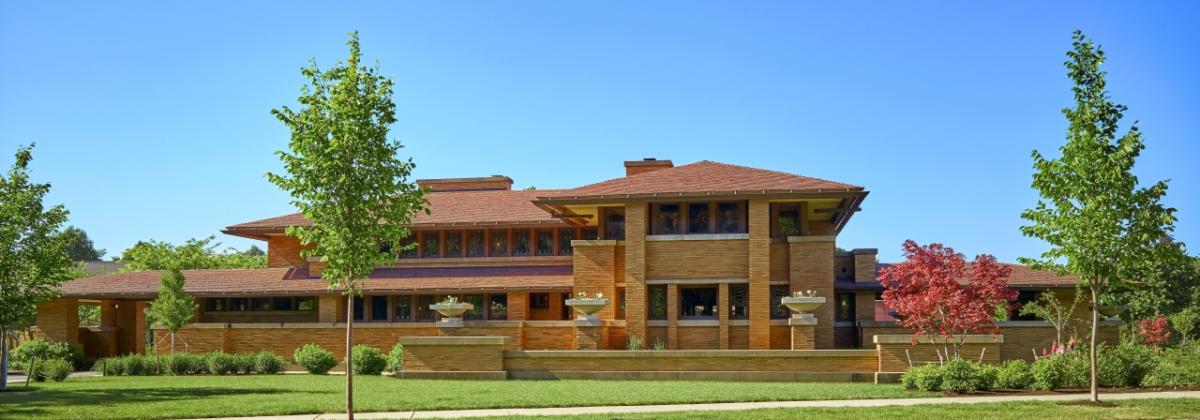 Frank Lloyd Wright’s Martin House.