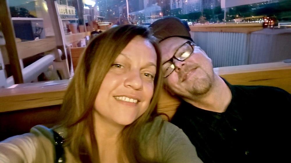 Anthony and his wife, Kristina