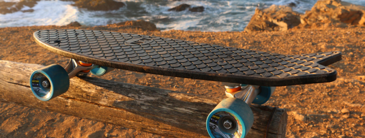 Bureo makes the first skateboard deck made out of recycled fishnets. KICKSTARTER
