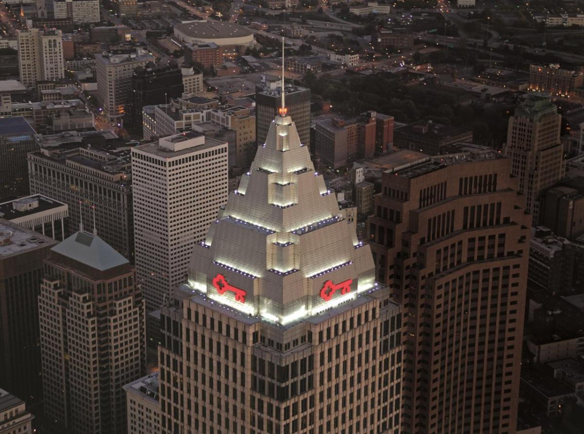 KeyBank Key Tower shown from above.