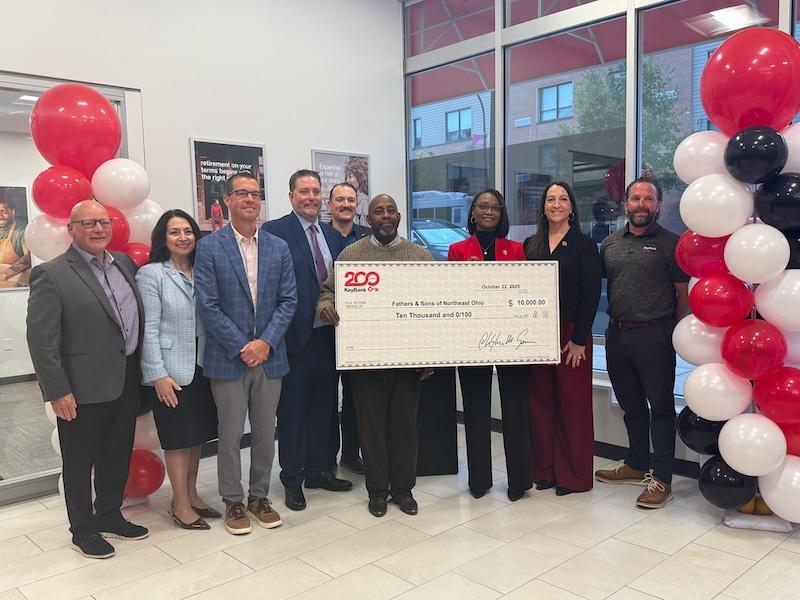 Check presentation from KeyBank to the Fathers & Sons of Northeast Ohio.