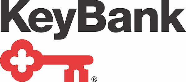 KeyBank Logo with red key.