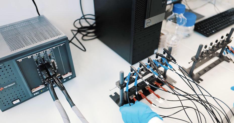 Multichannel testing of BeFC’s fuel cells with Keysight’s PXIe SMUs