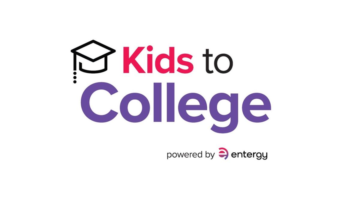 Kids to College with entergy logo