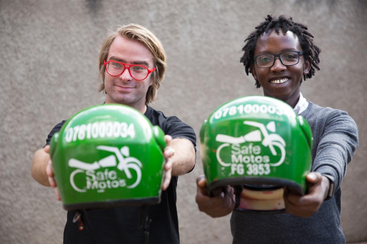 Barrett Nash and Peter Kariuki, Co-Founders of SafeMotos