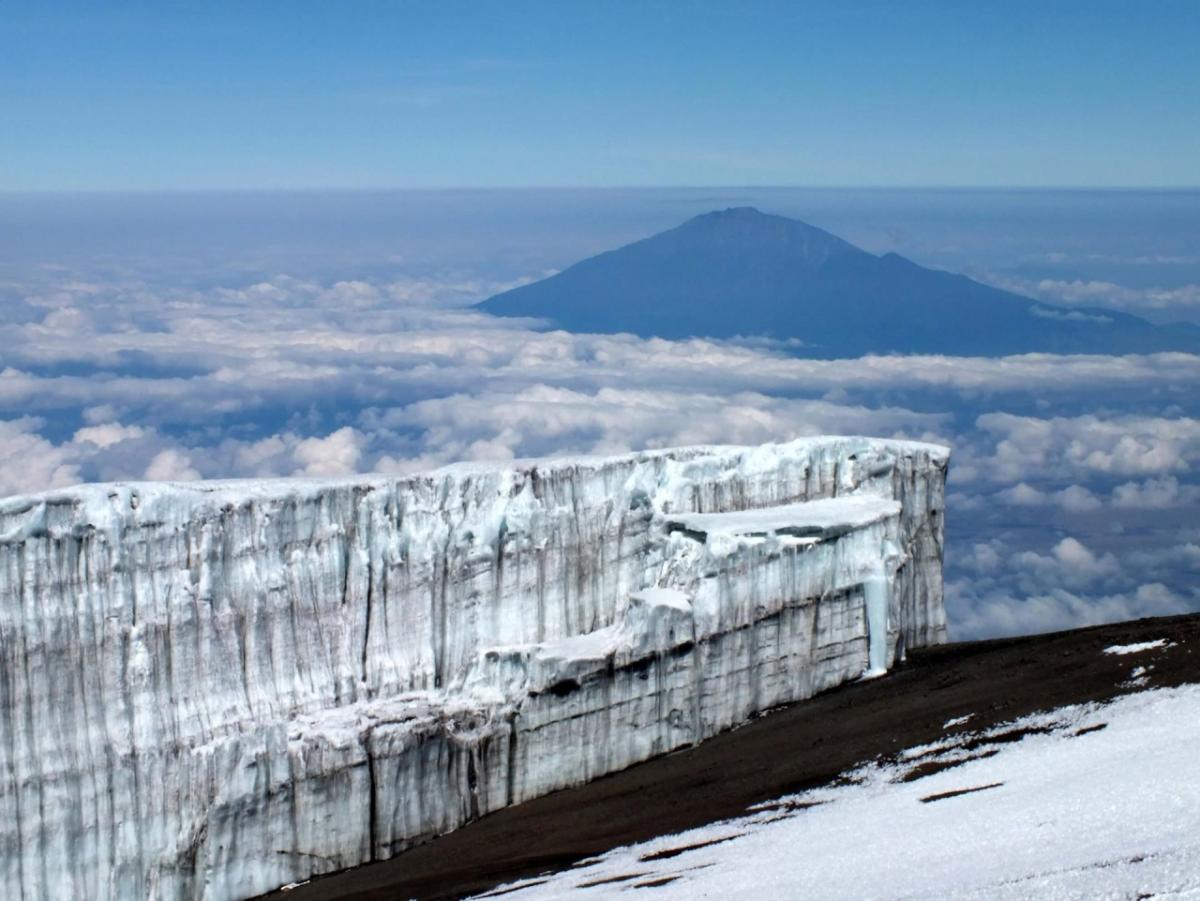 mount Kilimanjaro glacier