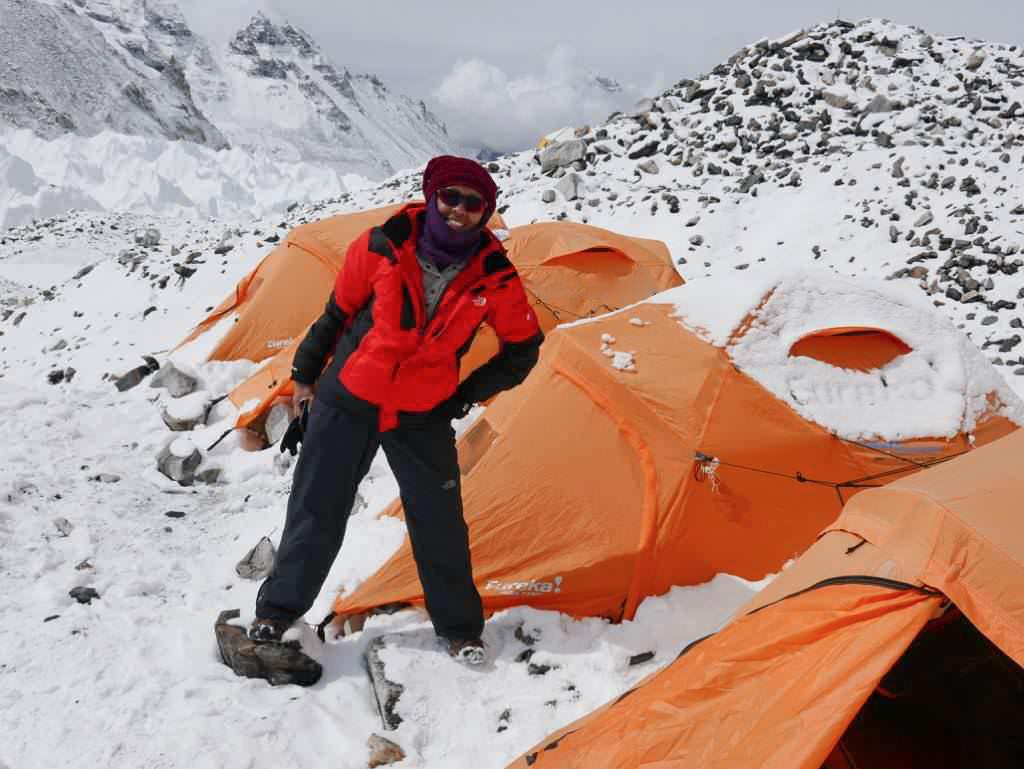 mount Everest camp