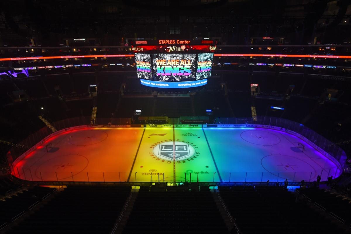 Los Angeles Kings Host Pride Night at STAPLES Center