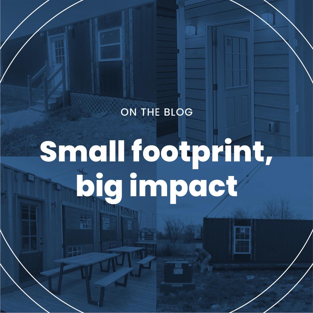 'Small footprint, big impact'