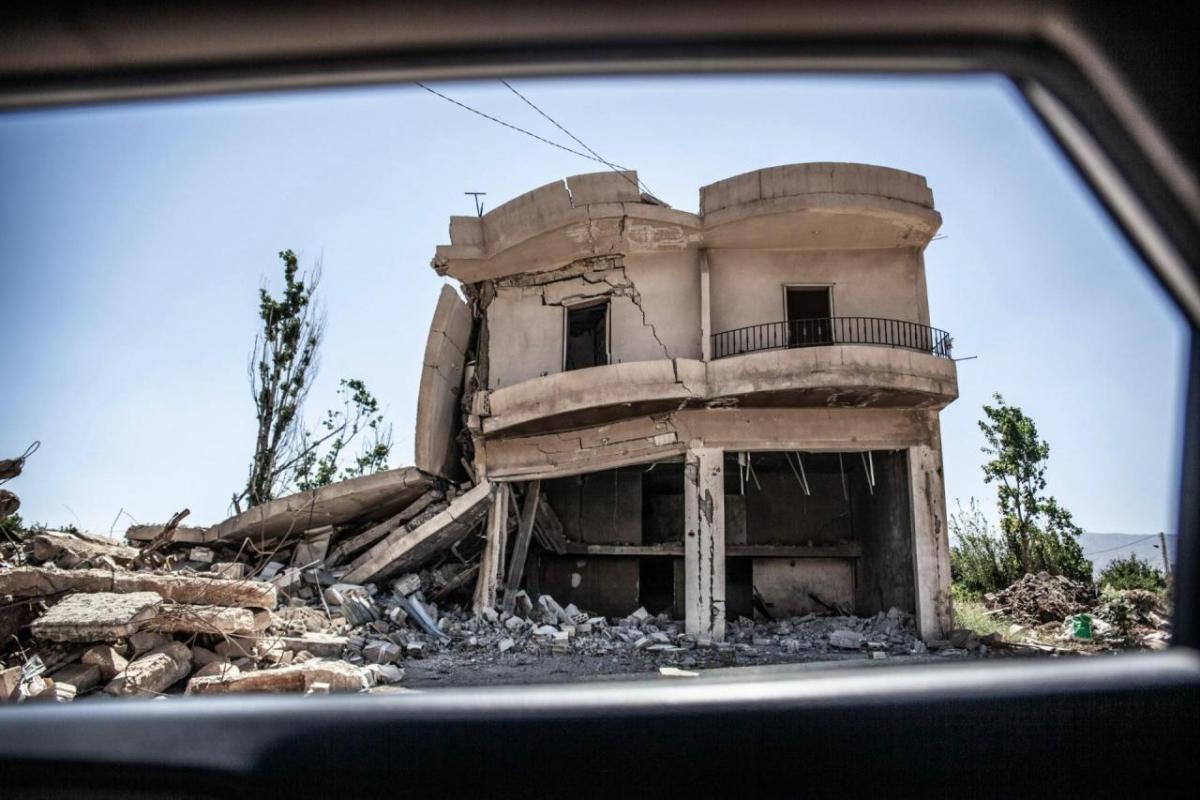 A bombed building in the Baalbek-Hermel area of Lebanon A bombed building in the Baalbek-Hermel area of Lebanon, 15 May 2025. © Elisa Bernal Arellano for Action Against Hunger