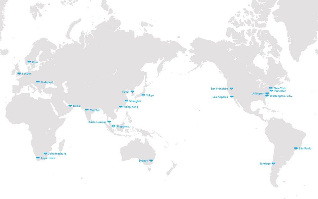 Bloomberg has 39 environmentally certified projects on six continents