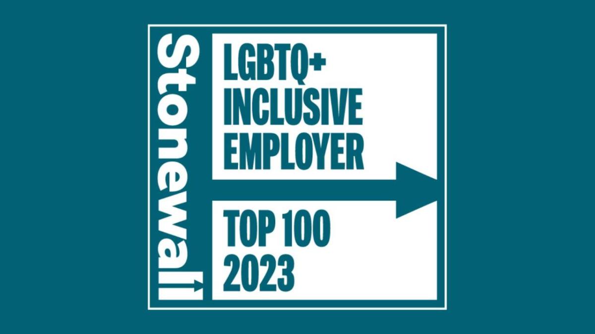 T. Rowe Price was named in Stonewall’s Top 100 Employers 2023 list Stonewall’s Top 100 Employers 2023 list