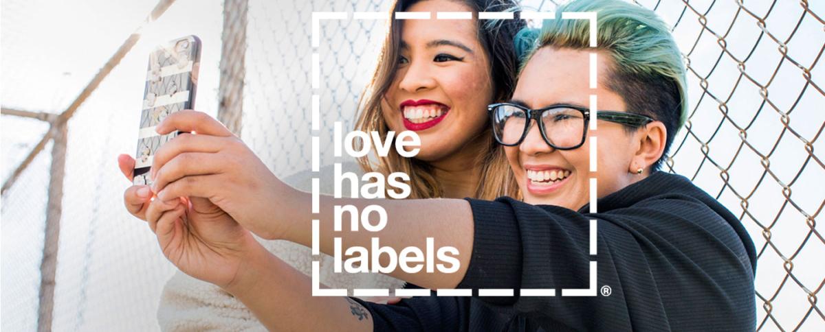 Through its Love Has No Labels campaign, the Ad Council is working to promote acceptance and inclusion for all.