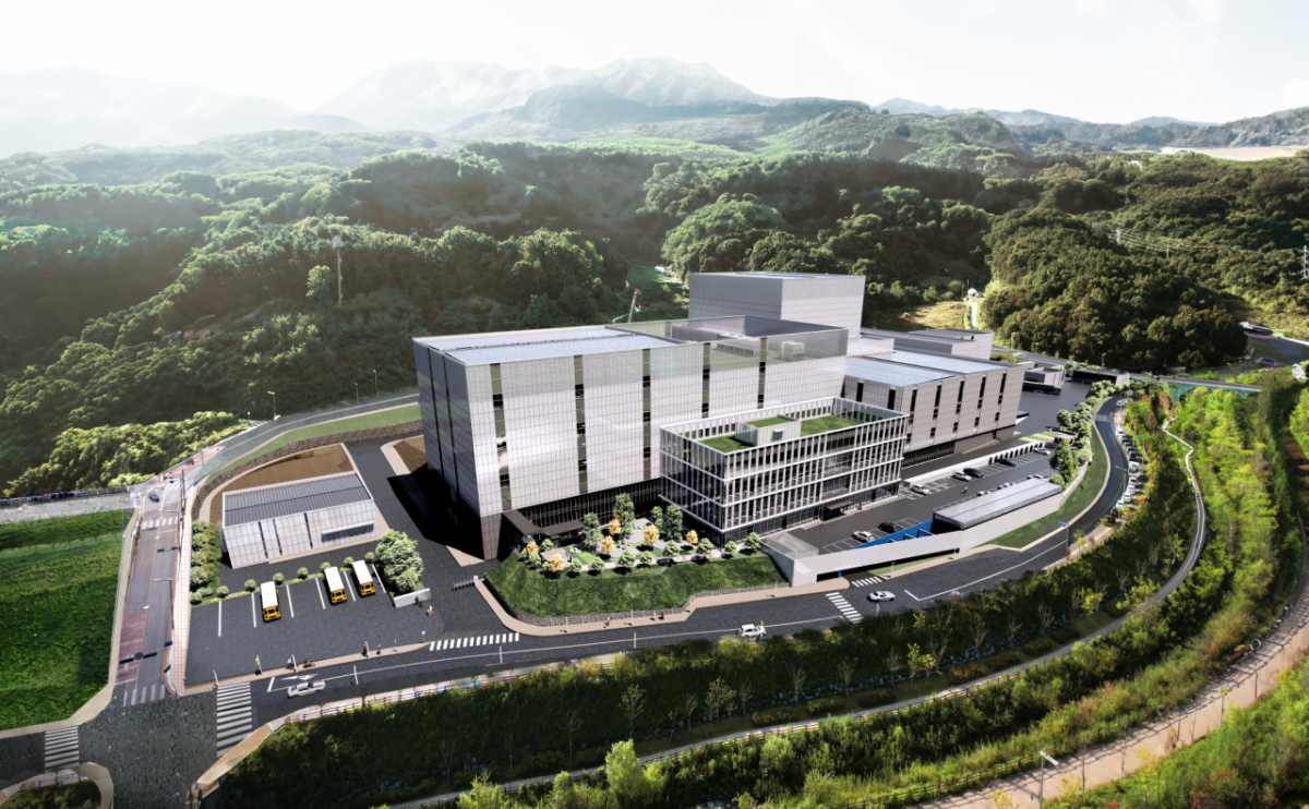 Rendering of facility