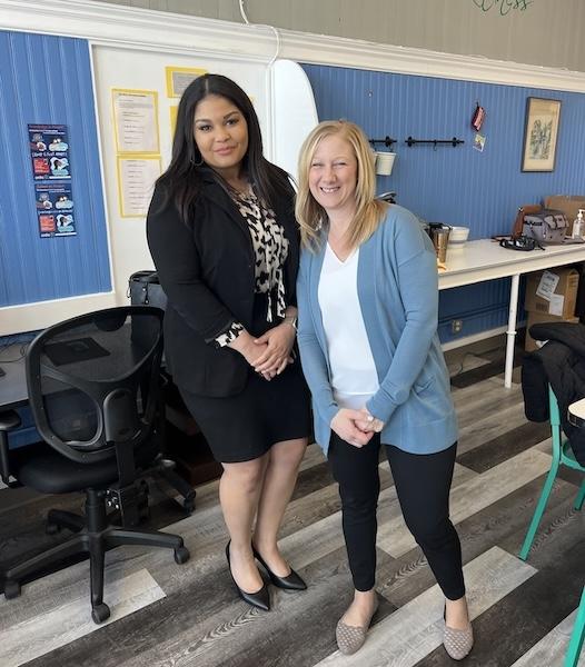 Liberty Community Services Team Members shown in an office.