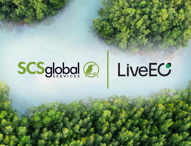 LiveEO and SCS Global Services banner image
