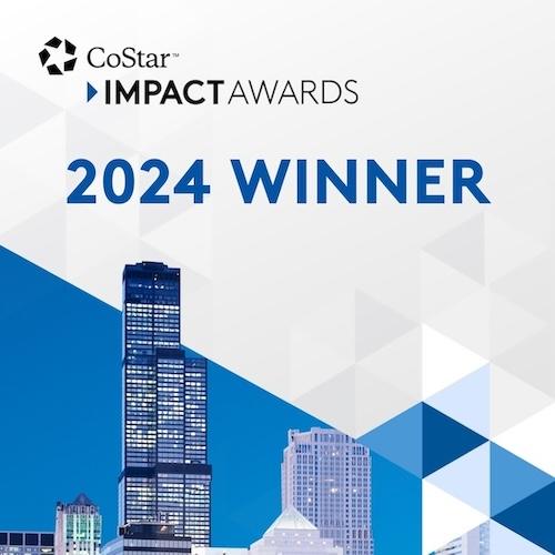 CoStar Impact Awards 2024 Winner.