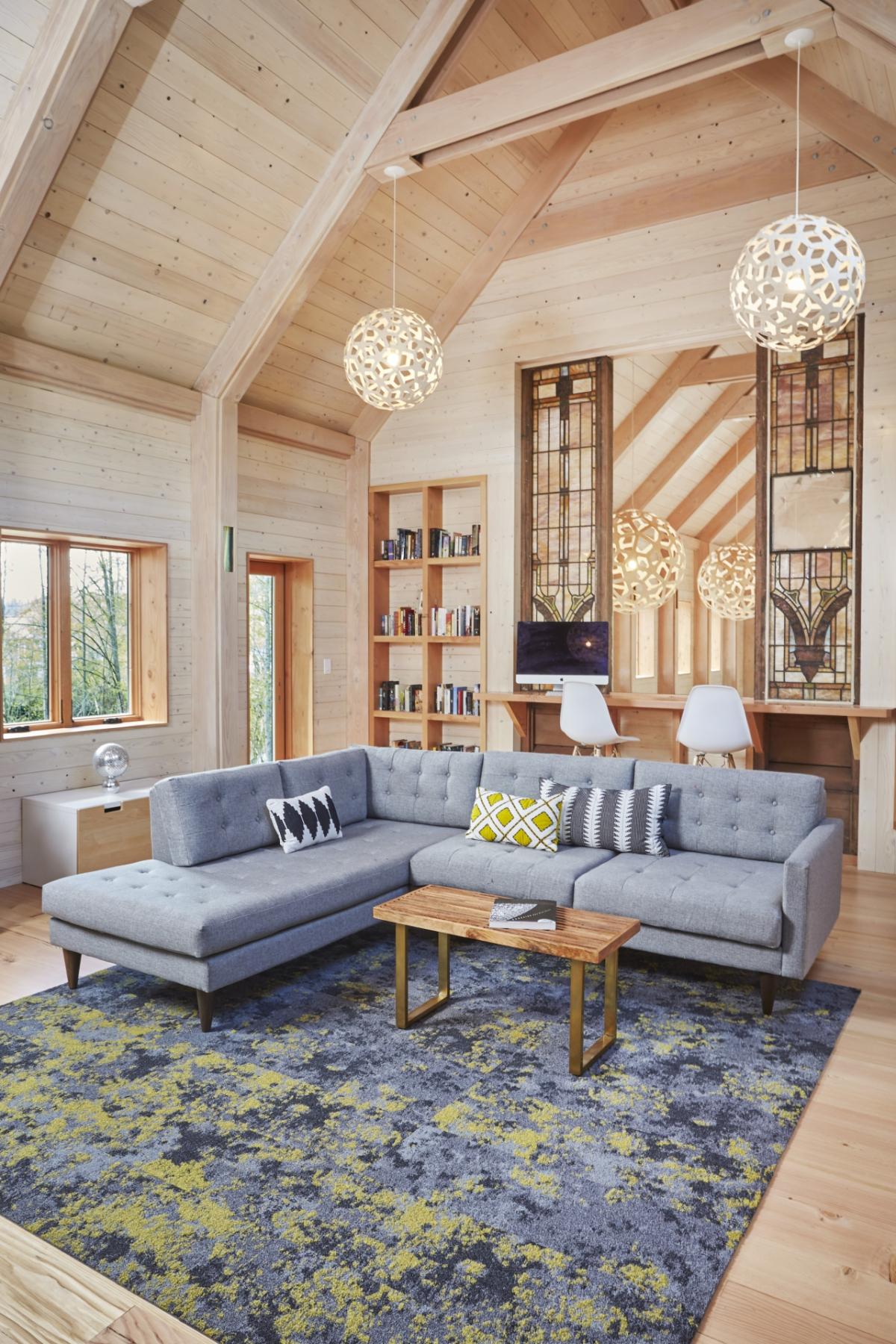 Mohawk Group's Lichen uses biomimicry to copy the natural texture of lichen found in nature