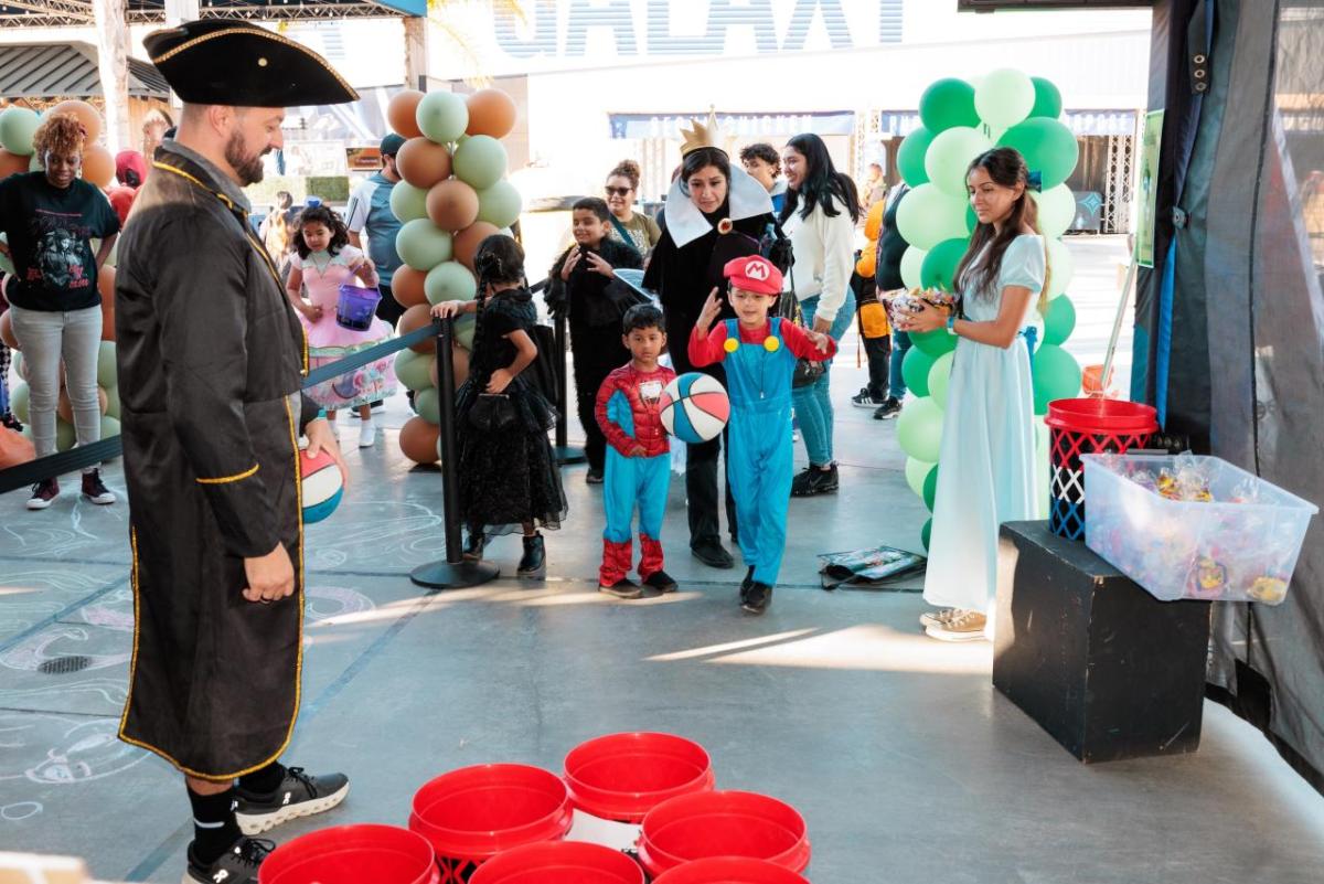 Dignity Health Sports Park once again transformed into a Halloween wonderland for its 18th annual Treats-N-Suites Halloween Bash.