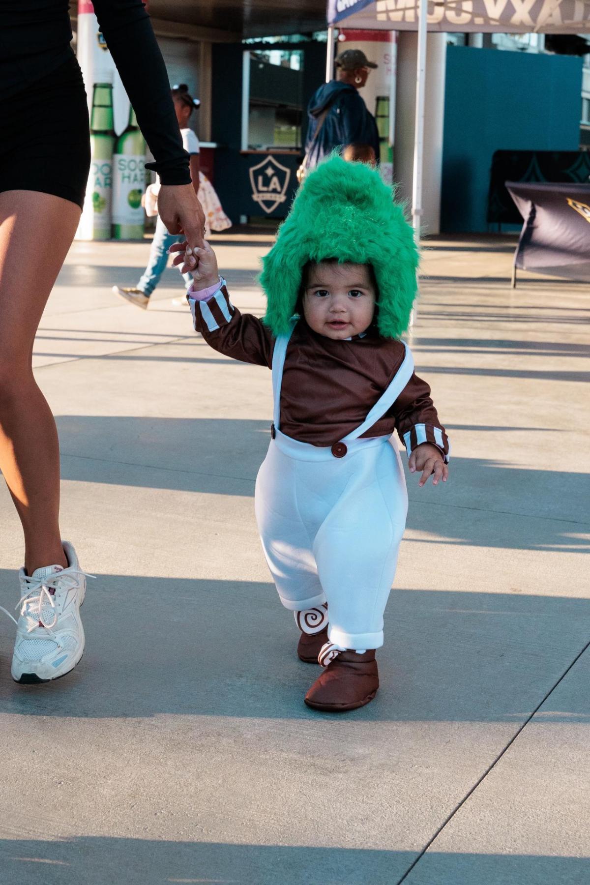 Attendees had the ability to participate in the costume parade.