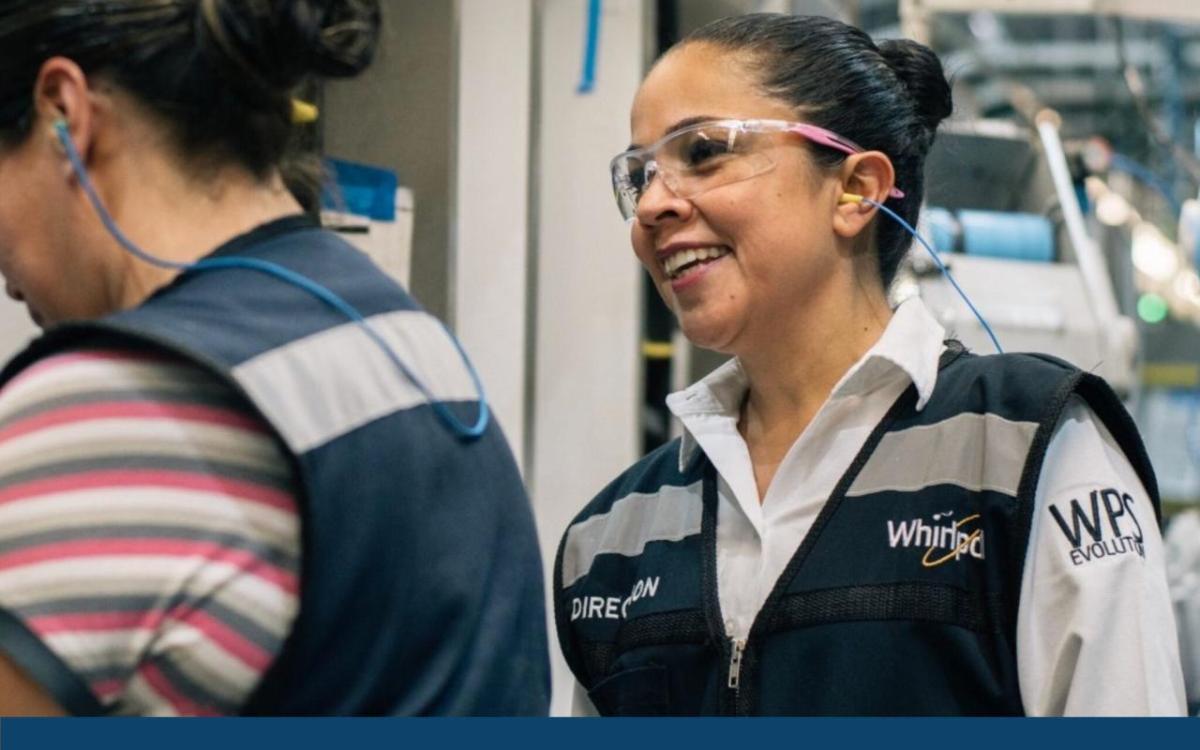 Susy Zazueta and another employee at work.