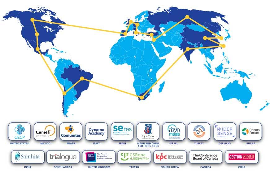 Global Exchange Map