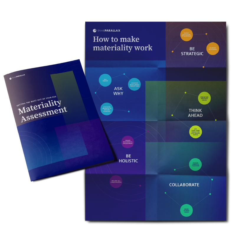 Insights paper: Getting the most out of your ESG materiality assessment report cover