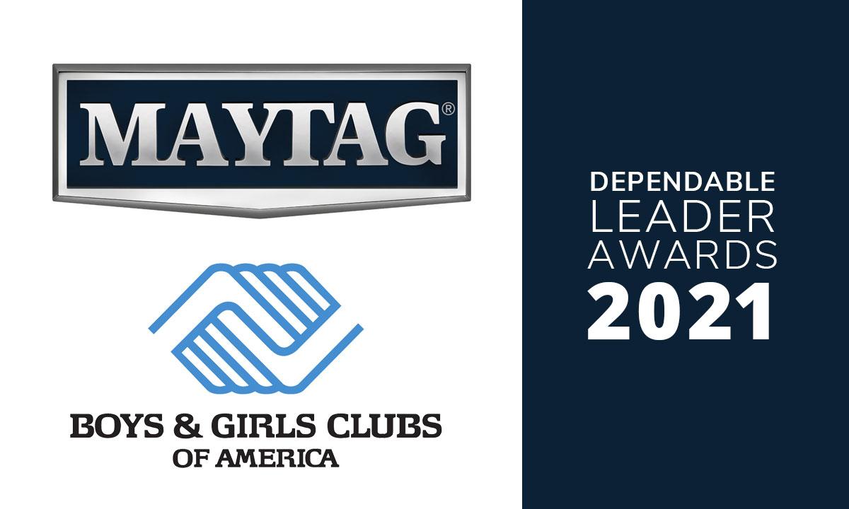 Maytag logo and Boys & Girls Clubs of America Logo
