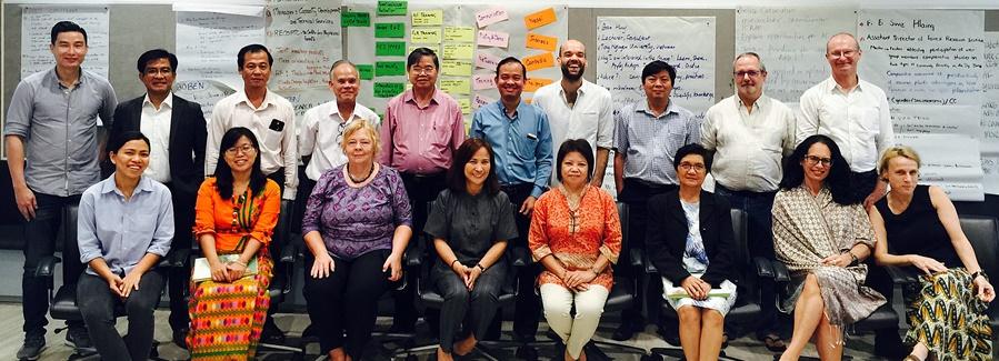 Members of the Mekong Group on Agroforestry who participated in the inception workshop. Photo: RECOFTC