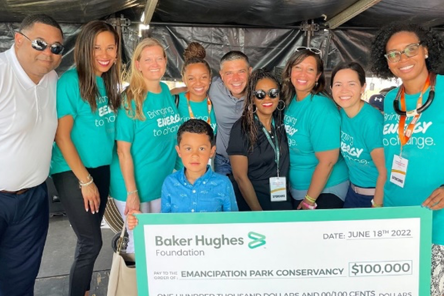 The Baker Hughes Foundation Contributes $100,000 to Houston's Emancipation Park Conservancy 