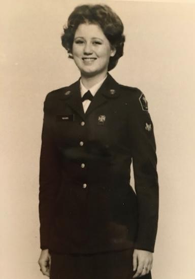 Rhonda during her time at the Pentagon  