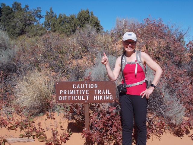 For CBRE Green Week’s “Get Moving” Tuesday theme, Mohawk Group account executive Julia Gutt shared on social media how she was active on the trails during a hiking trip to Arches National Park in Utah.