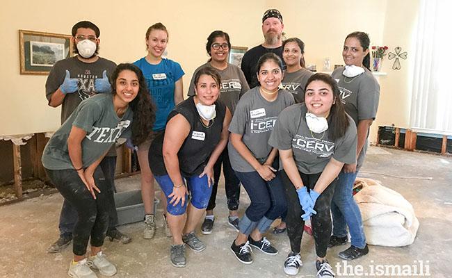 More than 2,500 volunteers from the Ismaili Muslim community came together to support response and recovery efforts as Hurricane Harvey devastated the greater Houston area