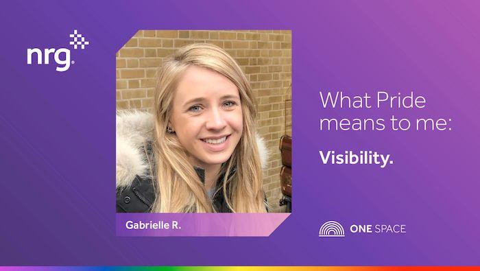 What Pride means to me: Visibility; Gabriela R.