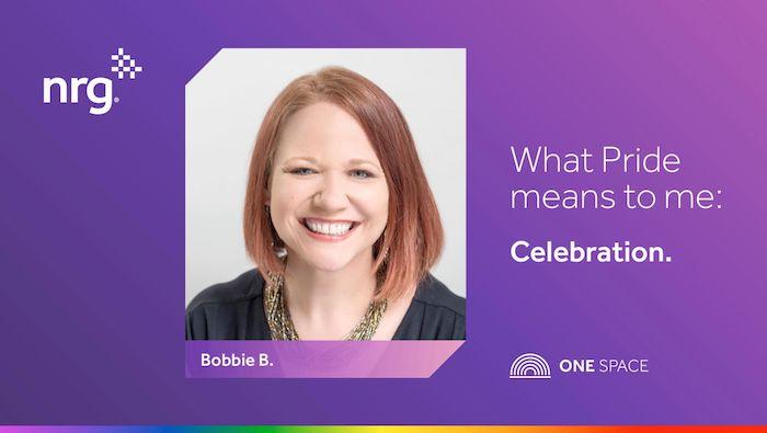 What Pride means to me: Celebration; Bobbie B.